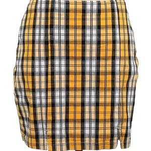 HOLLISTER Ultra High Rise Checkered Plaid Mini Skirt Size S Y2K Preppy Clueless
